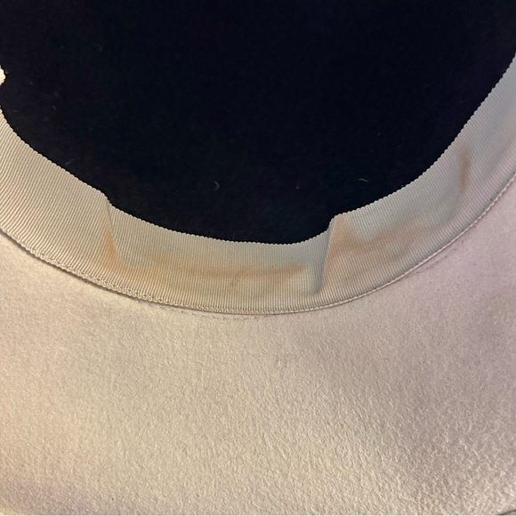 Gabriel Amar for Frank Olive Black and Tan Felt Statement Hat - Picture 7 of 7